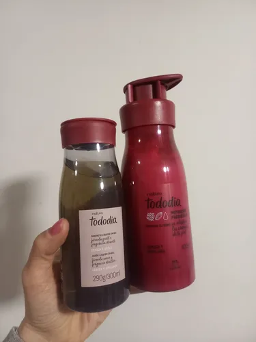 Kit Natura Tododia Crema Corporal Y Jabón Líquido En Gel