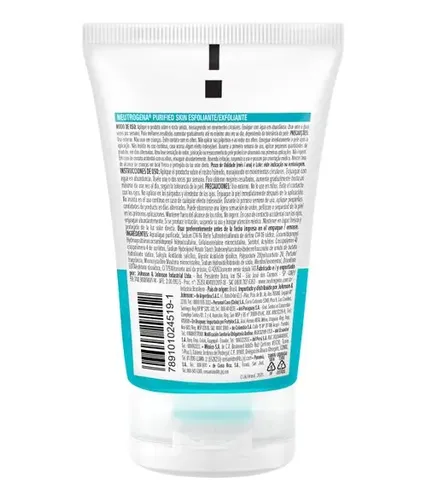 Neutrogena Purified Skin Gel Exfoliante 100gr
