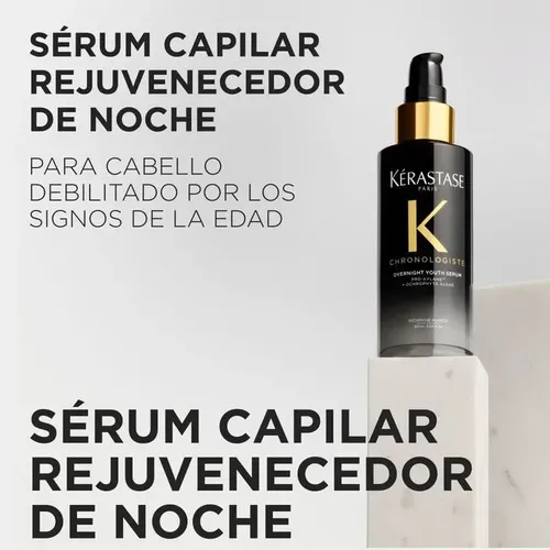 Sérum Kérastase Chronologiste Rejuvenecedor Nocturno 90ml