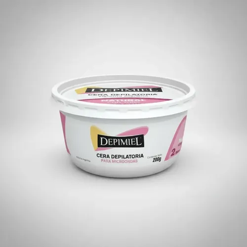 Depimiel Cera Depilatoria Microondas Natural Con Miel X 200g