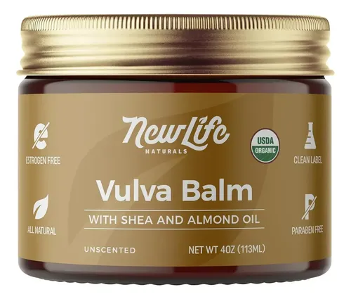 Crema Íntima Orgánica Para Mujeres Newlife Naturals 4oz
