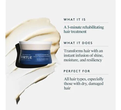 Mascarilla Capilar Treatment Virtue Restorative Con Queratin