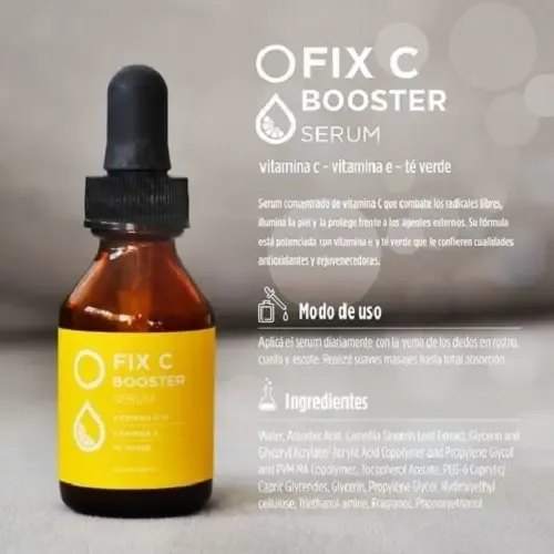 Serum Fix C Booster Vitamina C, E Y Té Verde. Icono
