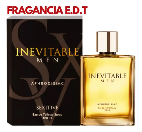 Perfume Inevitable Men Aphrodisiac 100ml Sexitive Spray Hombre