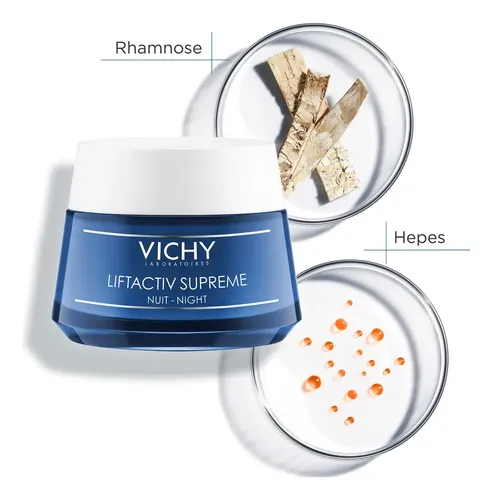 Vichy Liftactiv Noche Crema Antiarrugas firmeza 50ml Tipo de piel