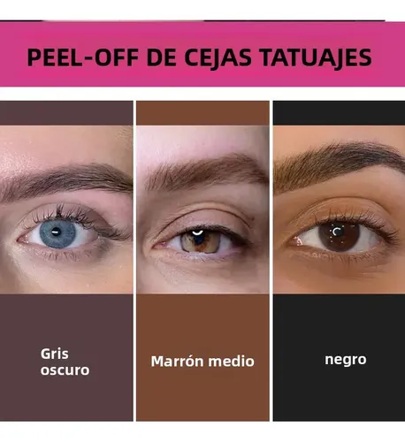 Gel Tinte Cejas Pelable Impermeable Larga Duración Natural