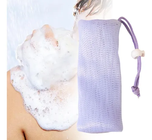 Esfoliante Corporal Purificador De Sabonete Bolso De Violeta