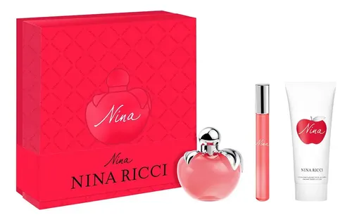 Perfume Mujer Nina Ricci Nina Edt 80ml Set