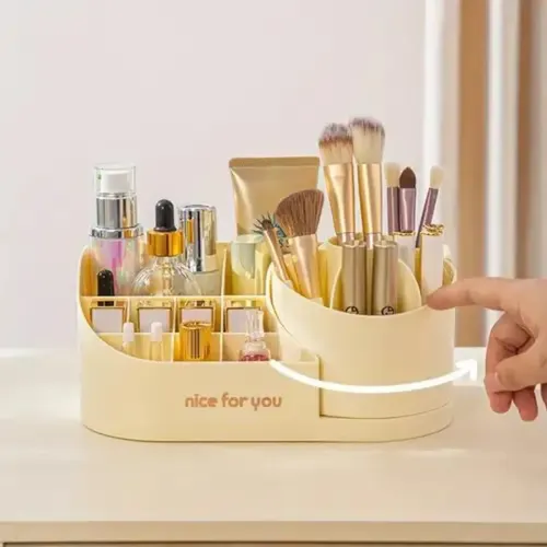 Porta Brochas Organizador Pinceles Limas Maquillaje Multiuso