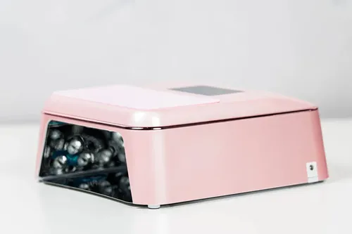 Cabina Sirena A8 Luz Led/uv 64w Paris Night Rosa Claro