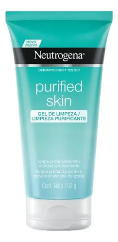 Neutrogena Purified Skin Gel Limpieza Facial X150 G
