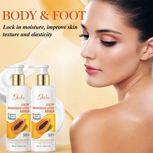 Loción Iluminadora Corporal Con Papaya Spf6 100ml
