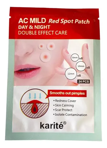 Pack X4 Parches Anti Acne Granos Y Puntos Negros 96 Parches