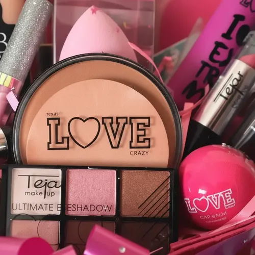 Set Maquillaje Ramo Regalo Quinceañera Aniversario 15 Años