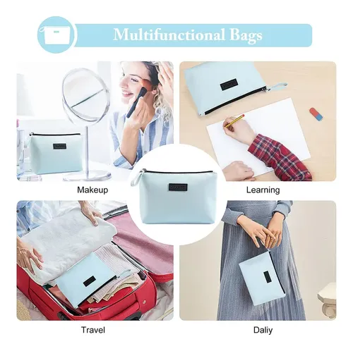 Cosmetic Bags Manange Bolsa De Maquillaje De Viaje De Piel S