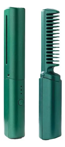 Alisador De Pelo Profesional Inalámbrico Q92in1, Peine F Verde