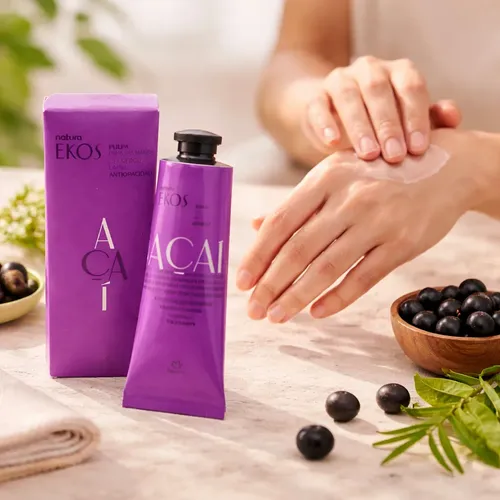 Crema Manos Y Uñas Nutritiva Antioxidante Natura Ekos Acai