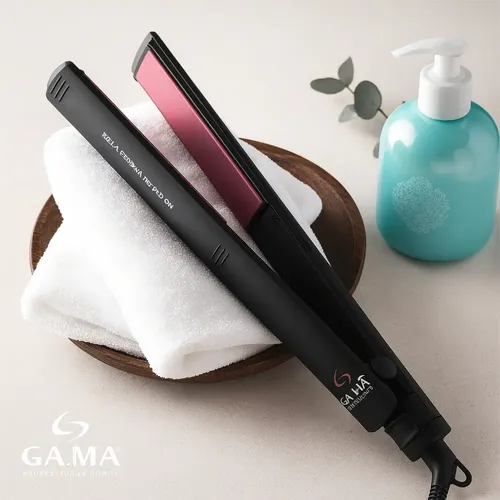 Planchita De Pelo Ga.ma 230° C Profesional Black