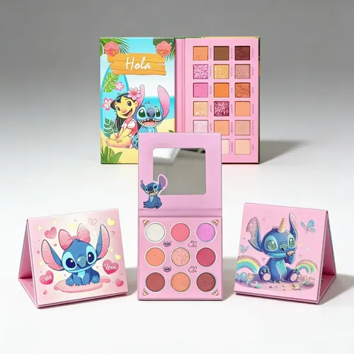 Combo X 3 Paletas Sombras Stitch Kit Maquillaje