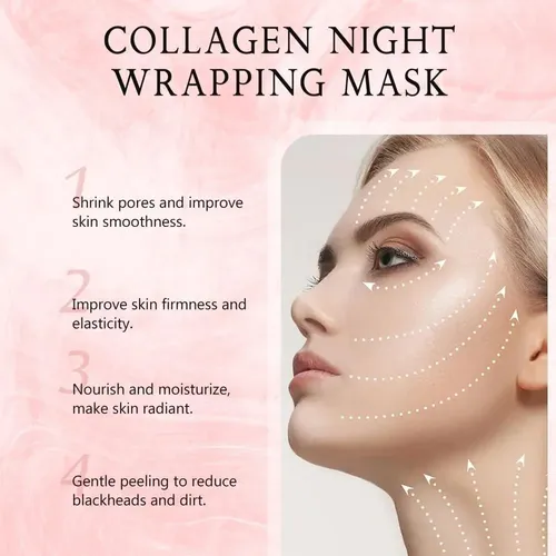 Máscara Facial De Colágeno Hidrolizado Tiancnphbude 75ml