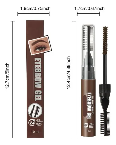 Www Set De Gel Voluminizador For Cejas Natural 3d, Gel De