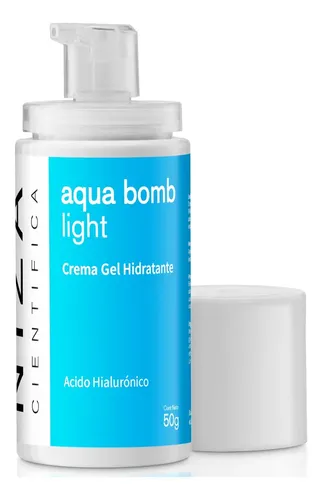 Crema Gel Hidratante Niza Aqua Bomb 50g Ácido Hialurónico Sin Parabenos