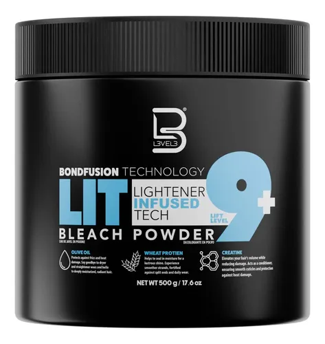 Polvo Decolorante L3 Level 3 Con Proteínas Y Aceites 500g