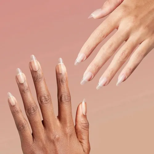 Opi Gelevate Tips Para Soft Gel Round Medium 640 Unidades Incoloro Lisa
