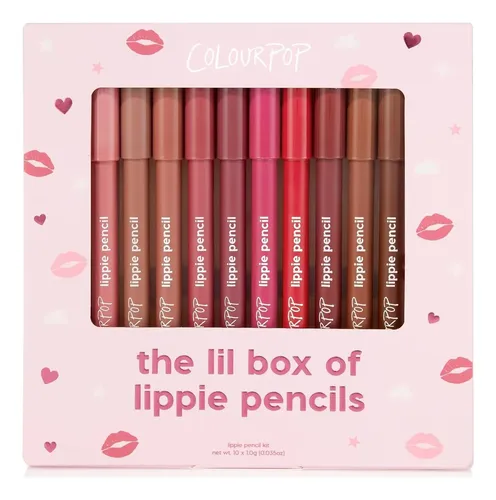 Set De Lápices Labiales Colourpop Vegano 10 Tonos
