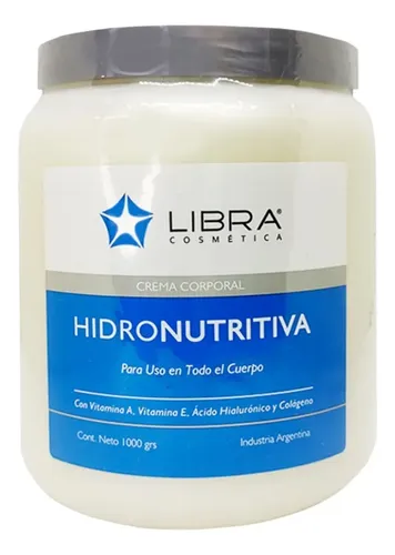 2 Crema Hidronutritiva Regeneradora 1000gr – Libra Cosmetica Fragancia Suave