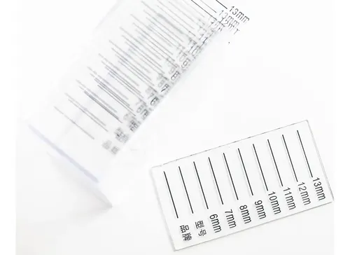 Organizador Acrílico Para Extensiones De Pestañas Medidas