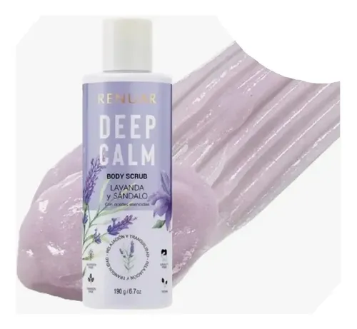Gigot Deep Calm Lavanda Y Sándalo Exfoliante Corporal Renuar
