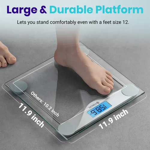 Balanza Digital Para Peso Corporal Con Pantalla Lcd