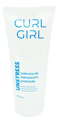 Curl Girl Unstress Mascara Hidratacion Profunda Rulos 200ml