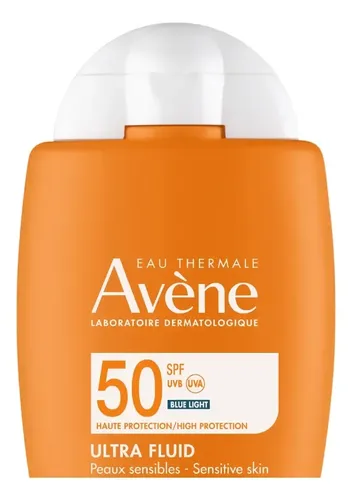 Avene Ultra Fluid Ultra Mat Spf50 Solar Facial Acabado Mate