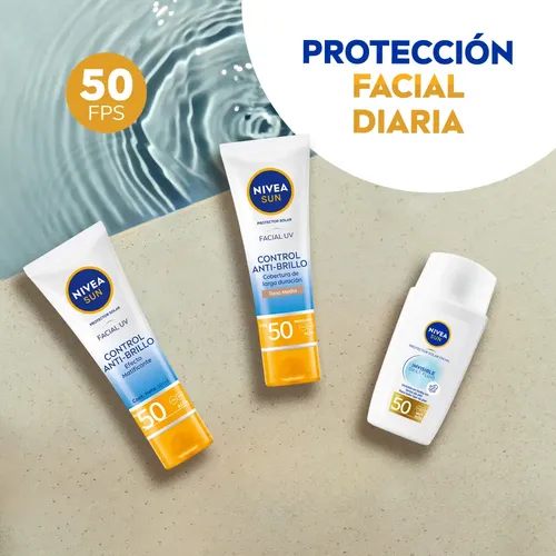 Protector Solar Facial Nivea Anti-brillo Fps50 T. Medio 50ml
