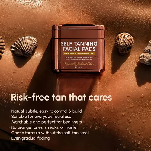 Almohadillas Faciales Autobronceadoras Maree Gradual Glow 60