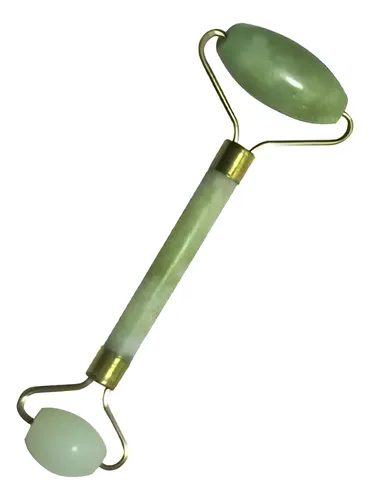 Rodillo Para Masaje Facial De Piedra Jade