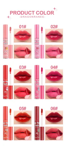 ] Tinte Exfoliante Para Labios De Larga Duración