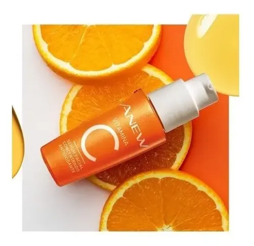 Serum De Vitamina C Y Ácido Hialurónico Anew Lidherma Avon