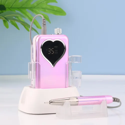 Kit De Lima De Uñas Eléctrica, Taladro Portátil Profesional