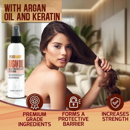 Aceite De Argán Marroquí Protector Del Calor En Spray…