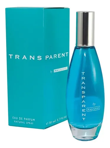 PERFUME FEMENINO PAULVIC TRANSPARENT EAU DE PARFUM X 50 ML.