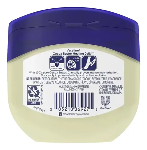 Vaselina, Vaselina, Manteca De Cacao, 220 Ml (paquete De 4)