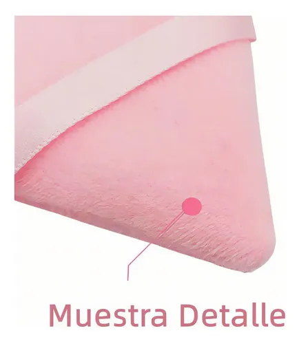 2 Esponjas Maquillaje Base Polvo Facial Make Up Micro Fibra
