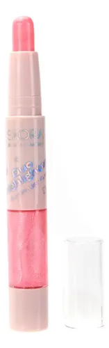 Iluminador Crayon Duo Brillo Labial Skora Maquillaje Brillo