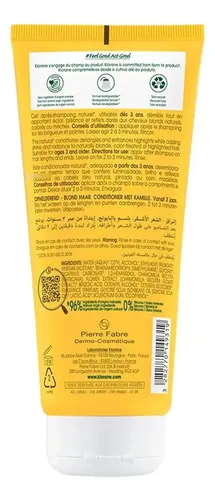 Bálsamo Klorane Camomila Cabello Rubio 200 Ml
