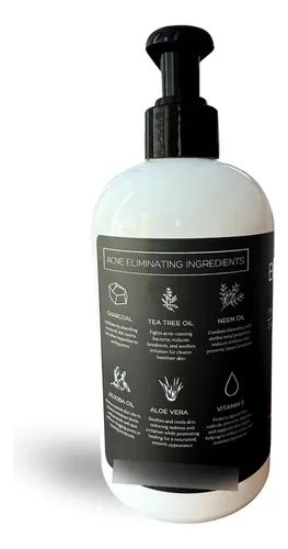 Jabón Corporal Para Acné En Barra, Totalmente Natural, Con C