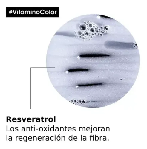 Shampoo Cuidado del Color Cabello Tinturado Vitamino Color 300 ml L’Oréal Professionnel