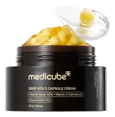 Cápsula Hidratante Facial Medicube Deep Vitamin C Golden